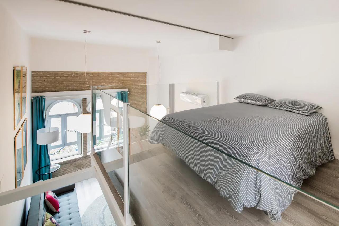 Апартаменти Pop Art Feria Luminoso Duplex Con Terraza Privada Севілья Екстер'єр фото