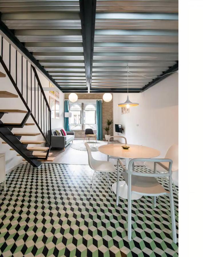 Апартаменти Pop Art Feria Luminoso Duplex Con Terraza Privada Севілья Екстер'єр фото